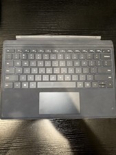 Microsoft Surface Pro Type Cover Keyboard Model 1725 w Trackpad Pro 4/5/6 Gray