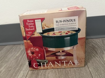 Chantal The Fun-Fondue Tealight Warmer Fondue forks not included