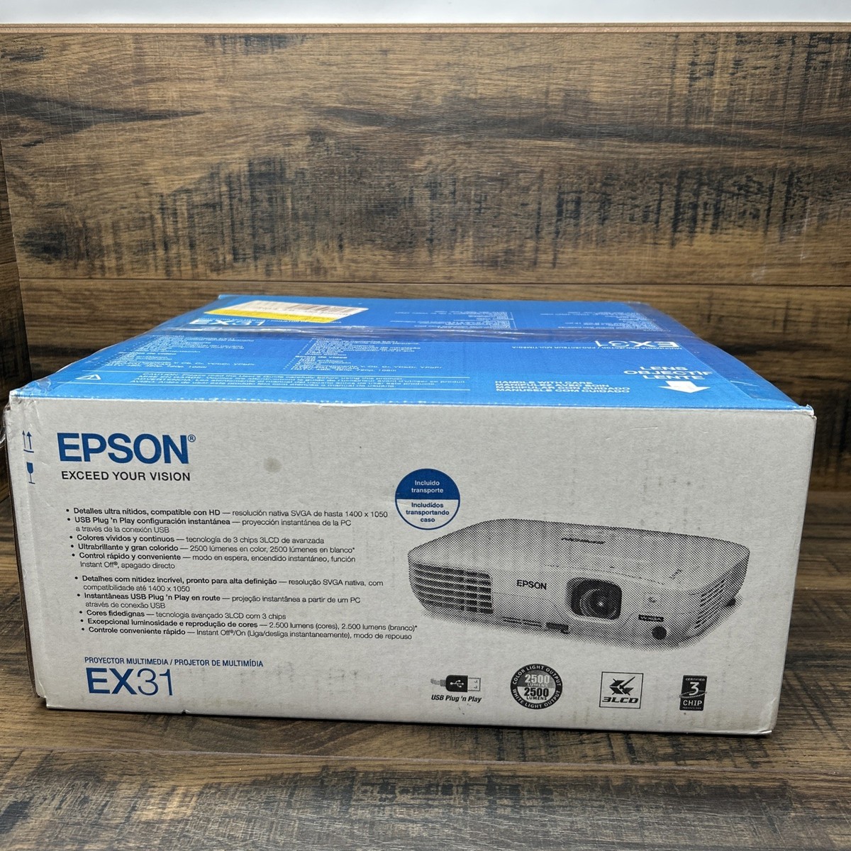 Epson EX31 LCD Projector for sale online | eBay