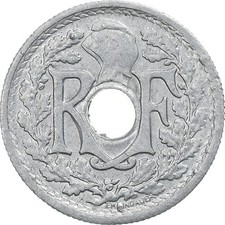 [#226915] France, 10 Centimes, Lindauer, 1945, Beaumont - Le Roger, Zinc, EF(40-