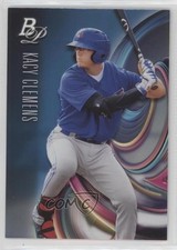 2018 Bowman Platinum Top Prospects Sky Blue Kacy Clemens #TOP-42 f2v