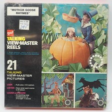 Talking View-Master Reels Mother Goose Rhymes Sealed