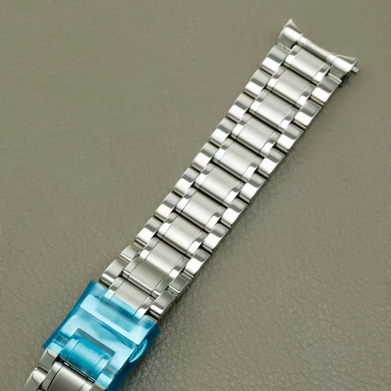 Pulseira de relógio de aço 21 mm para Longines Master collection L2.629 648 666 673 718 - Imagem 4 de 4