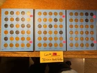 70 Coin Partial Set 1909  1940 Lincoln Wheat Penny Album WHITMAN FOLDER LOT #188