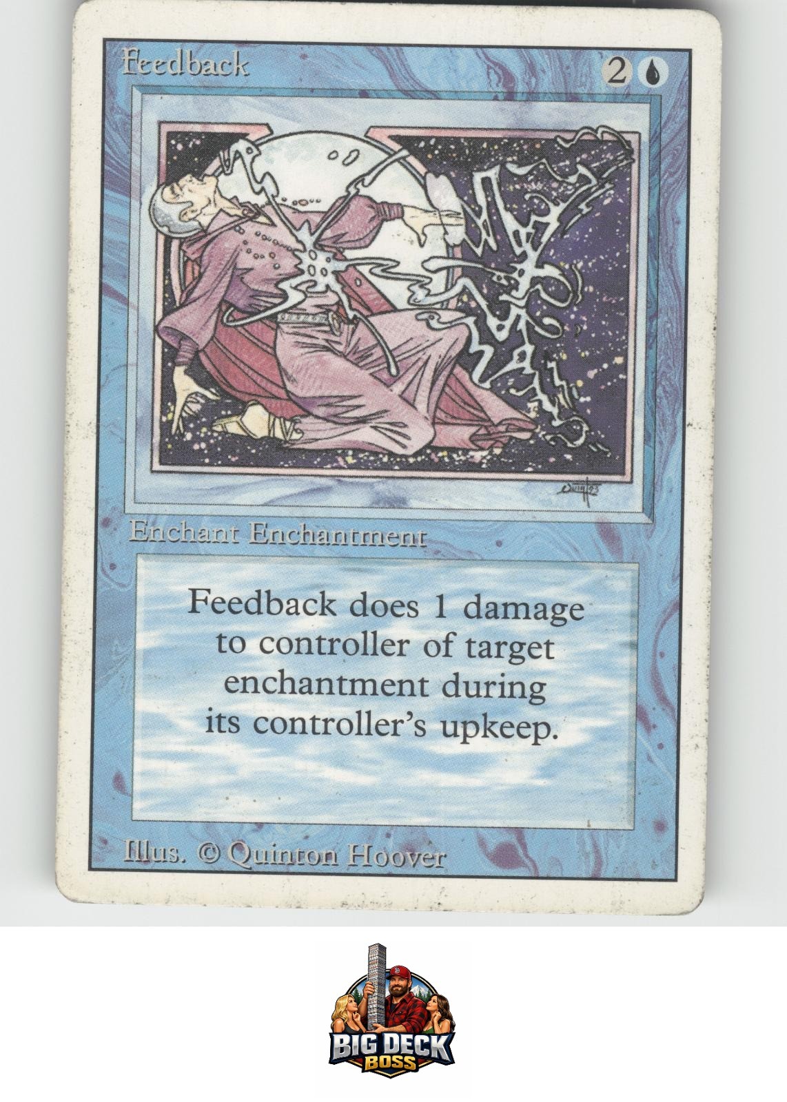 Feedback Revised Edition Uncommon MTG Lightly Played