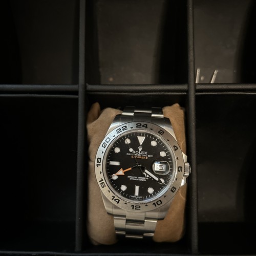 Rolex Explorer II 216570 Black Dial SS Oyster No Papers 42mm