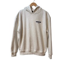 White Fox Volume 3 Sweat Hoodie S/M Gray Color Relaxed Oversized