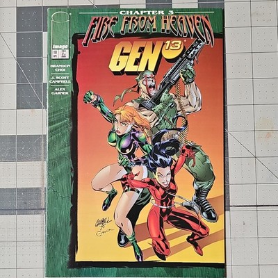 Image Comics Gen 13 #10 Fire From Heaven Chapter 3 Modern Age Superhero Team