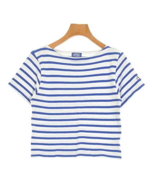 Armor lux T-shirts/Cut & Sewns WhitexBlue(Border) 1(Approx. S) 2200717318117