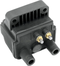 Drag Specialties 2102-0275 Dual Fire Ignition Coils Black 3 OHM