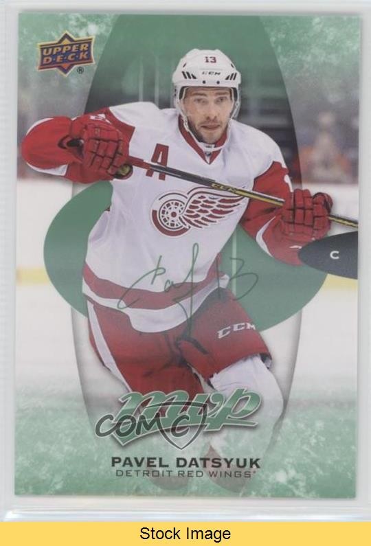 2016-17 Upper Deck MVP High Series Green Pavel Datsyuk #230 HOF READ 1u0
