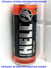 HELL Multi Plus Energy Drink EMPTY CAN Hungar...