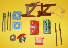 PLAYMOBIL  R&ouml;mer Ersatzteile (Schilde, Pilum, Helme, Standartenflagge, Balliste)