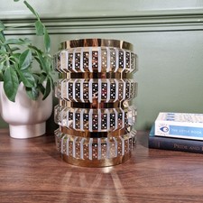 Ceiling Pendant Light Shade Laser Cut Stars Celestial Gold Magical Nursery