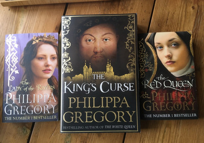 3x Tudor v Philippa Gregory Red Queen King's Curse Ladies of the Rivers engl TB