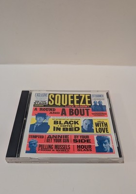 Squeeze A ROUND AND A BOUT ( CD IRSD-82040, 1990) Original CD Print, live album.
