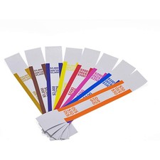 Pack of 400 Money Band Bundles Self Sealing Currency Straps for Bill Wrappers
