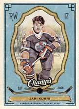 2009-10 Upper Deck Champ's #43 Jari Kurri Edmonton Oilers HOF
