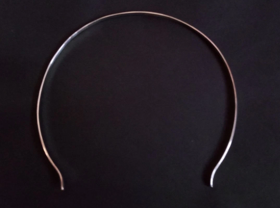 Fascia Per Capelli Larga 2,5 Cm In Pelle PU Blu – Antiscivolo, Elastica, Accessorio Donna E Ragazza