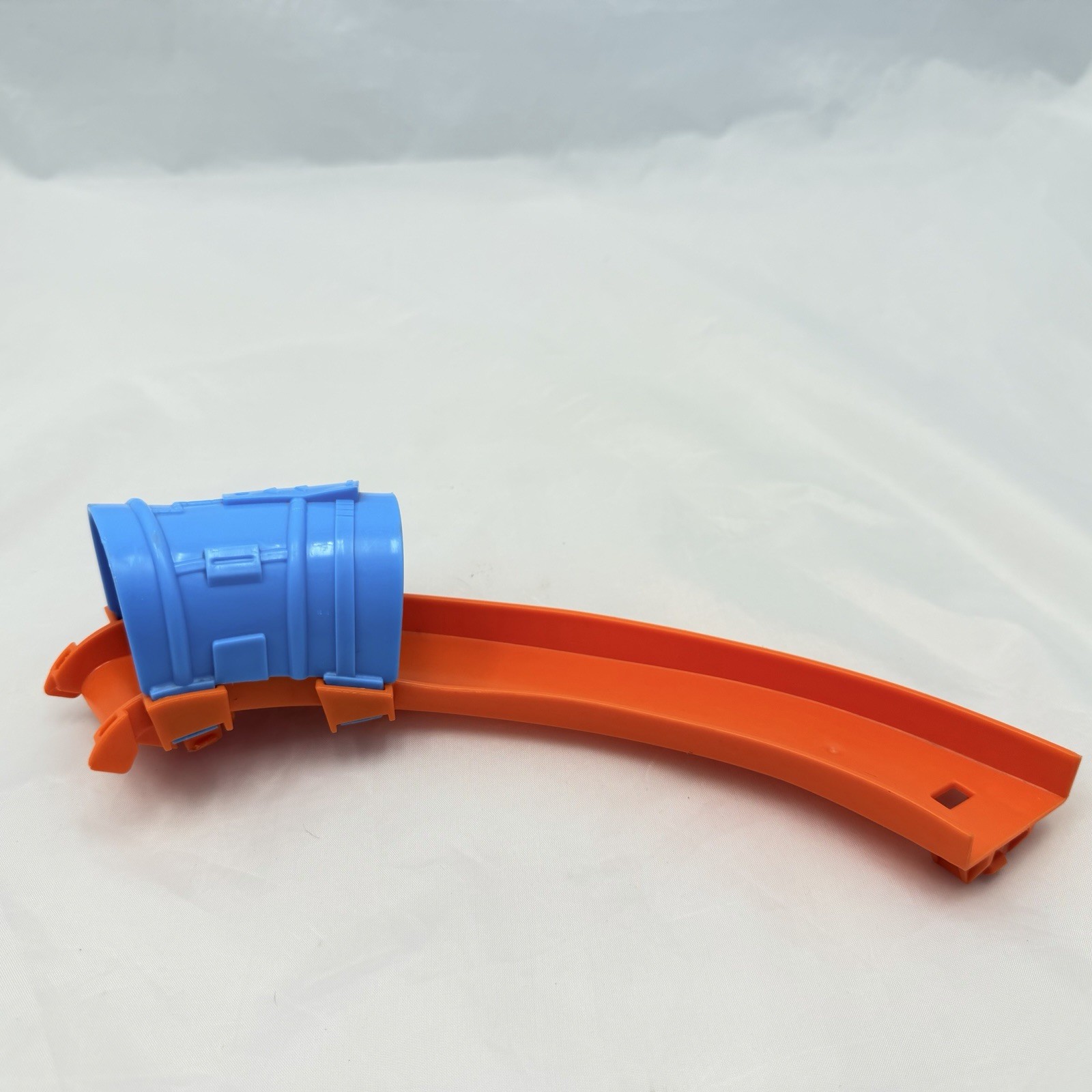 Hot Wheels Ultimate Gator Car Wash Curved Orange Track Blue Canopy Rep Part L M