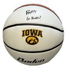 BENNETT STIRTZ signed (IOWA HAWKEYES) F/S basketball BECKETT BAS BV10288