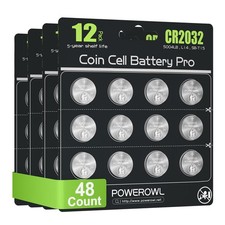 CR2032 Battery 48 Pack - CR2032 Lithium 3V Coin Battery Replacement for Apple...