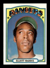 1972 Topps #277 Elliott Maddox   NM/NM+ X3703850