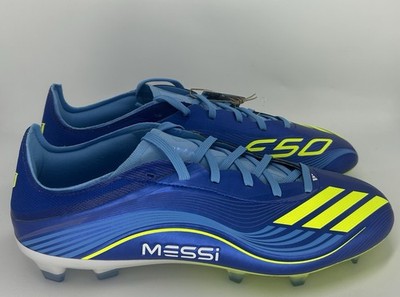 Adidas F50 MESSI PRO FG Mens‎ 8 Firm Ground Soccer Cleats Blue JQ7953 NWT Size 8 Men main image 4