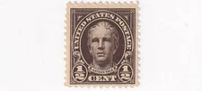 STAMPS US SCOTT 551 "Nathan Hale" 1/2 CENT 1925 MH - F