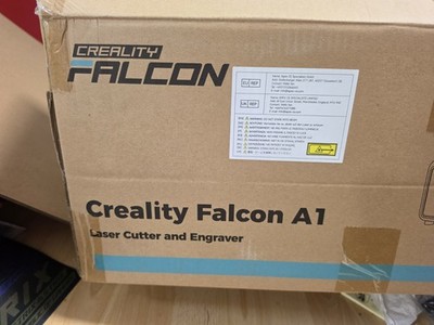 Creality Falcon A1 Laser Cutter & Graviergerät / Laser Engraver 5 Mal Benutzt