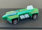 Vintage Hot Wheels Redline 1971 Darker Green What-4 - High Grade! No Reserve
