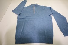 Johnnie-O Niccolo Sweater Mens Size Medium Isle 1/4 Zip Sweater New INV12988267