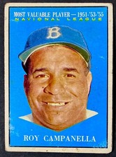 Roy Campanella Cards and Autographed Memorabilia Guide 21