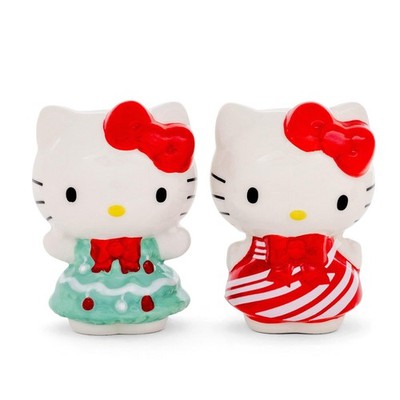 Sanrio Hello Kitty Feiertagskleider Keramische Salz- Und Pfefferstreuer Set