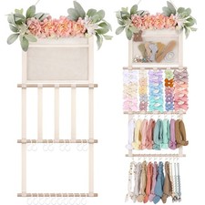 Headband Holder Hair Bows Organizer for Girls, Hair Accessories Display Stora...