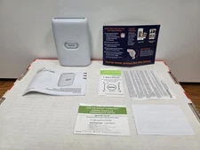 Fujifilm Instax Mini Link 1 Smartphone Printer - Ash Clay White Tested & Works