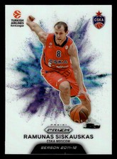 Ramunas Siskauskas 2023-24 Panini Prizm EuroLeague #9 Color Blast