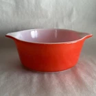 VTG Pyrex 1.5pt NO LID Casserole Dish Friendship Red Bowl 472