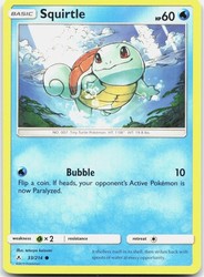 Squirtle 33/214 Unbroken Bonds Common Pokemon TCG