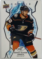 2021-22 Upper Deck Ice Benoit-Olivier Groulx Rookie #111 RC