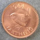 1944 George VI Farthing — photo from another recent sale