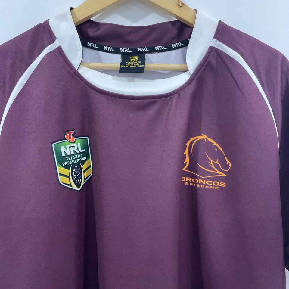 2004 NRL Brisbane Broncos Rugby Union Jersey Mens Shirt Sport Rare Size S - Image 4 of 4