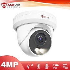 Anpviz 4MP PoE IP Security Camera Outdoor Human Detection Color Night Vision