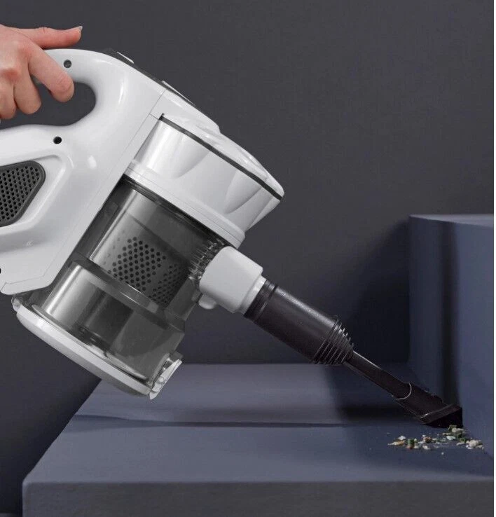 EMERIO Zyklon-Handstaubsauger weiß beutellos 0,5L Hepa-Filter 600W 083530 NEU - Bild 3 von 4