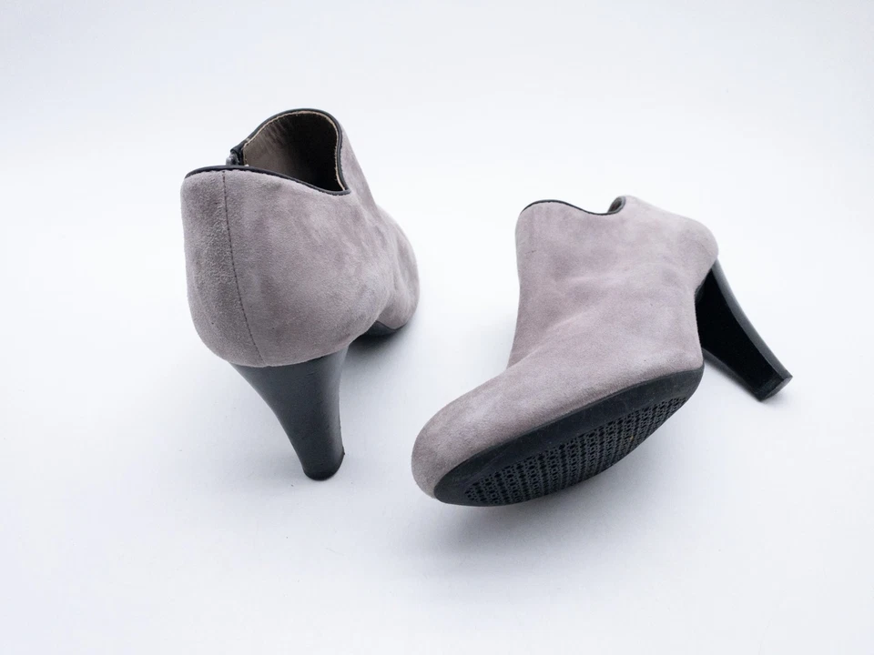 GEOX Bottines Pour Femmes En Cuir À Talons Taille 40 EU Art. 34759-80 - Photo 2/4