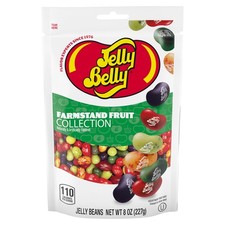 Jelly Belly Farmstand Fruit Jelly Bean Collection 8 oz Pouch Bag Genuine, O...