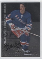 1999-00 ITG Be A Player Millennium Signature Series Manny Malhotra #163 Auto 0a1