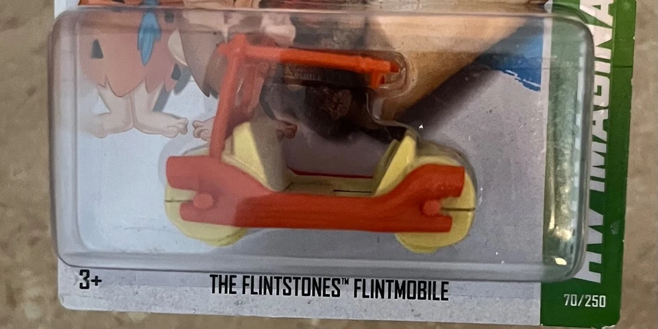 2012 Mattel Hot Wheels HW Imagination The Flintstones Flintmobile 70/250 - Изображение 2 из 3