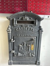 cassetta per le lettere in ghisa