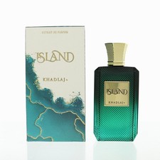 Khadlaj Island for Women 3.4 Oz Extrait De Parfum Spray Box